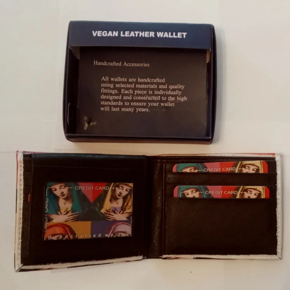Virgin Mother Mary Wallet and Box GOD Jesus Christ